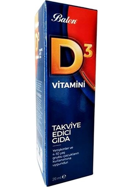 D3 Vitamini 20 ml
