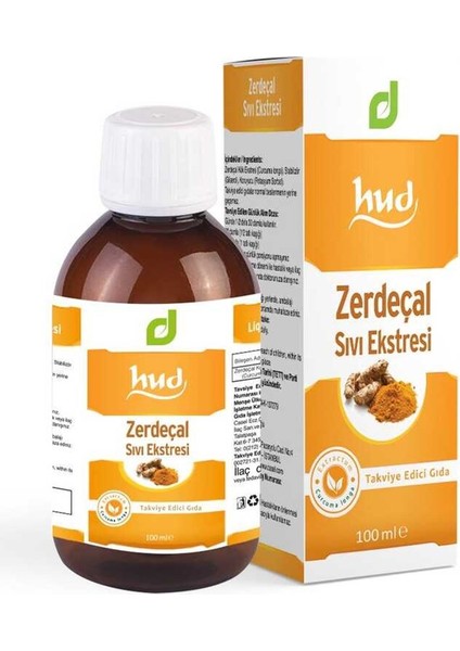 Hud Zerdeçal Sıvı Ekstresi 100 ml