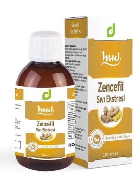 Hud Zencefil Sıvı Ekstresi 100 ml