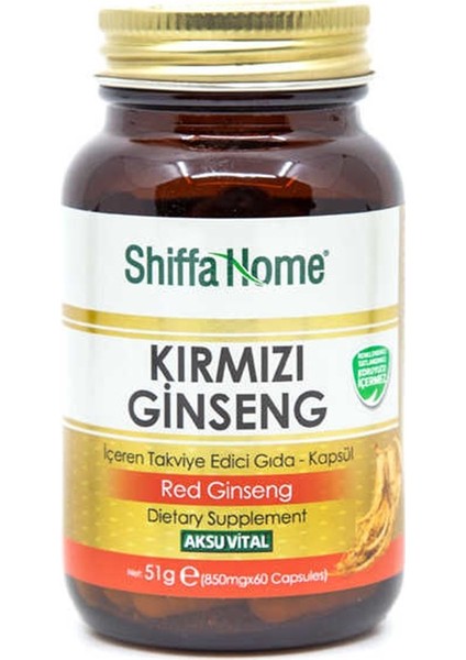 -Shiffa Home Ginseng Kapsül