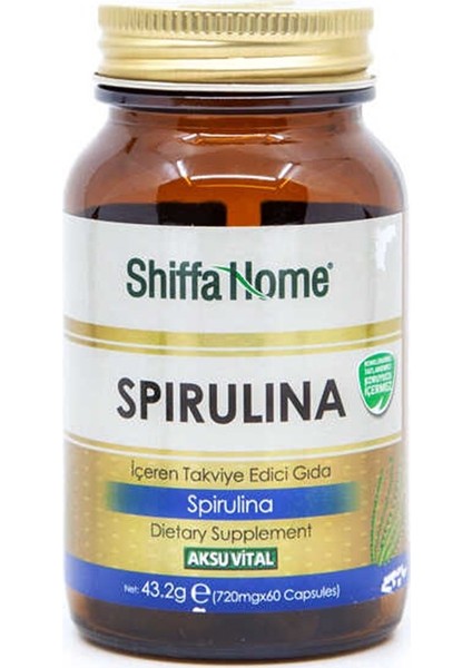 -Shiffa Home Spirulina Kapsül