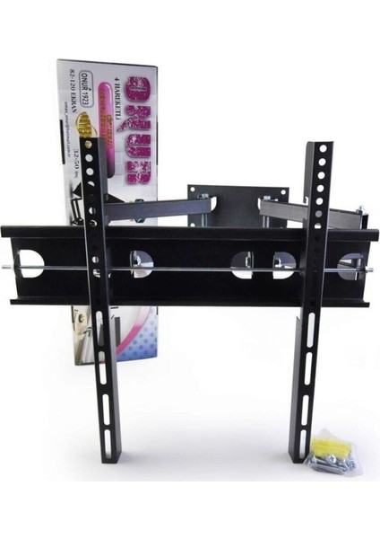 Onur Sunny 50" 127 Ekran Tv Çift Kollu Hareketli Duvar Askı Aparatı