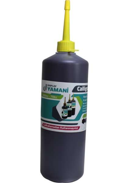 Keçeli Yazı Seti Market Kalemi Mürekkebi 1000 ml Pembe