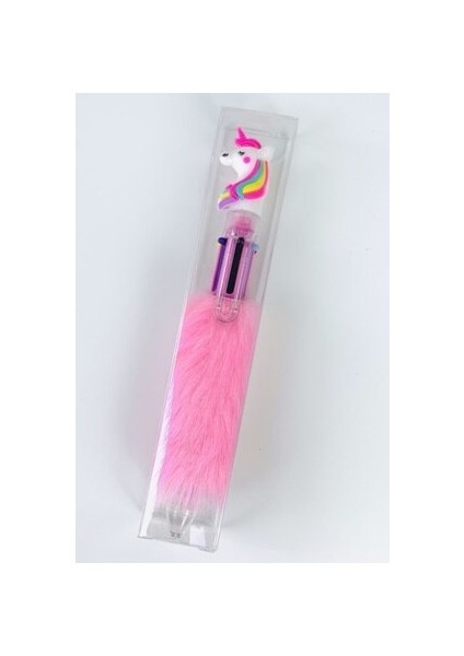 Unicorn Peluş Tükenmez Kalem 6 Renk