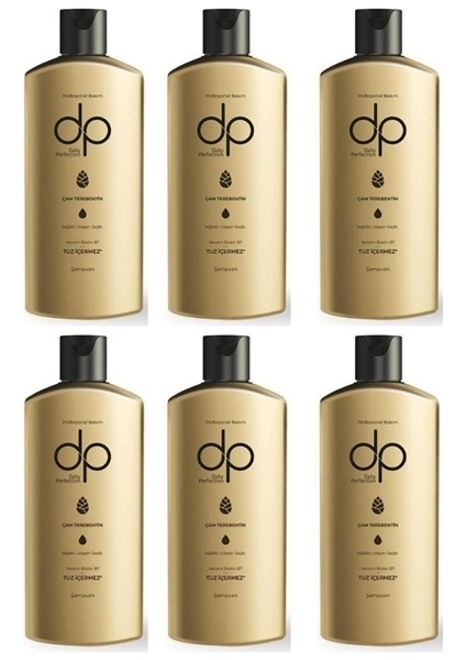 Daily Perfection Tuzsuz Şampuan 6X250 ml Çam Terebentin