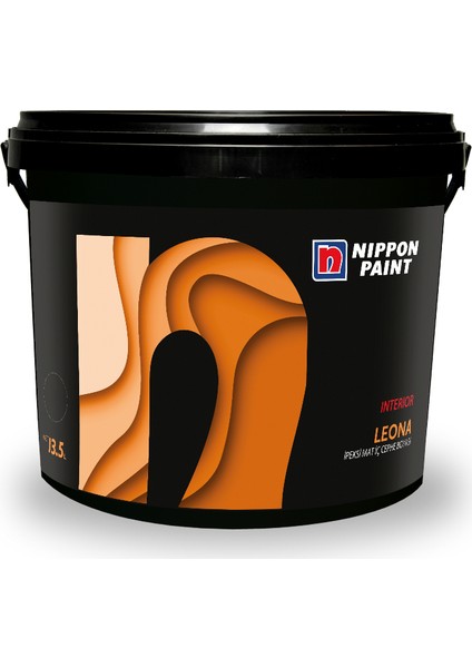 Nippon Leona Ipeksi Mat Tam Silinebilir Iç Cephe Boyası 13.5lt