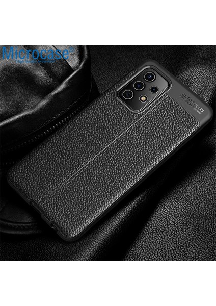 Samsung A72 Leather Tpu Silikon Kılıf - Siyah fiyatları