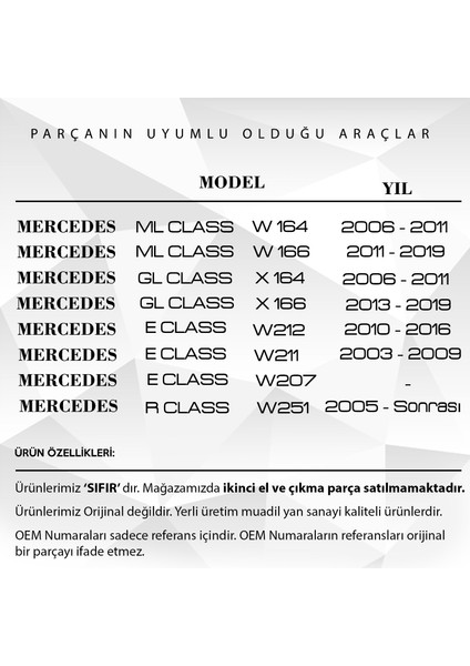 Mercedes OM642 Motoru Için Emme Manifoldu Klepe Ayağı Bağlantı Tamir Seti