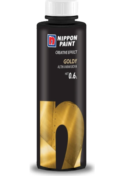 Nippon Goldy Altın Dokulu Metalik Boya 0.6 Lt