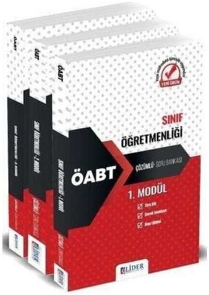 ÖABT 2021 Sınıf Öğretmenliği 3 Lü Modül Soru Bankası