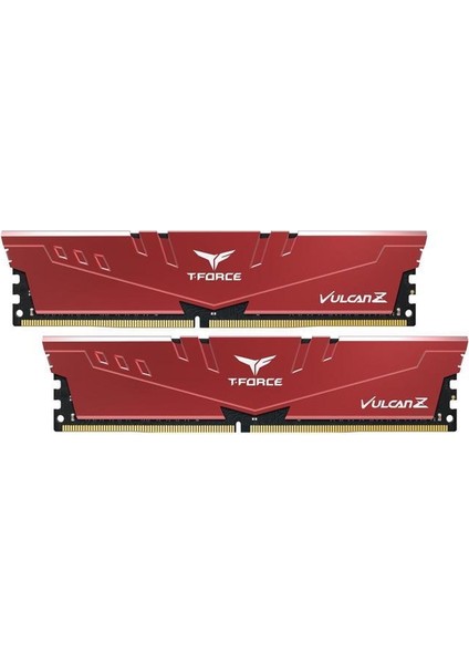 T-Force Vulcan Z Red 16GB(8GBx2) 3200MHz DDR4 Ram TLZRD416G3200HC16CDC01