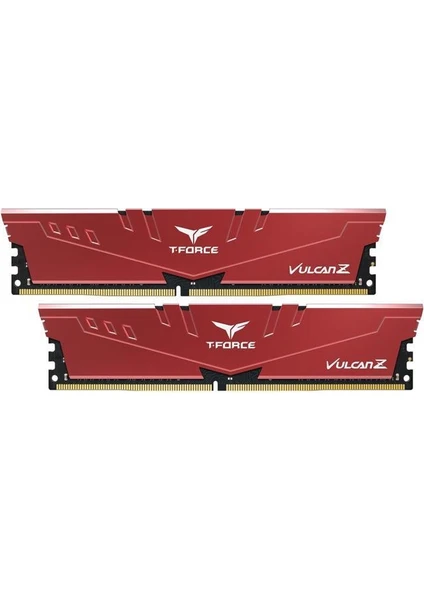 TEAM T-Force Vulcan Z Red 16GB(8GBx2) 3200MHz DDR4 Ram TLZRD416G3200HC16CDC01