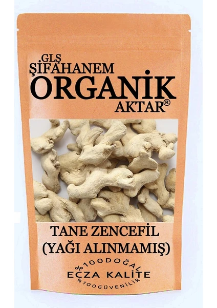 GLŞ Şifahanem Organik Aktar Zencefil Tane 250 gr