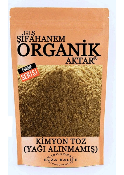 GLŞ Şifahanem Organik Aktar Kimyon Öğütülmüş 250 gr