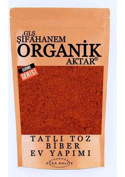 GLŞ Şifahanem Organik Aktar Toz Biber Tatlı Kırmızı 250 gr