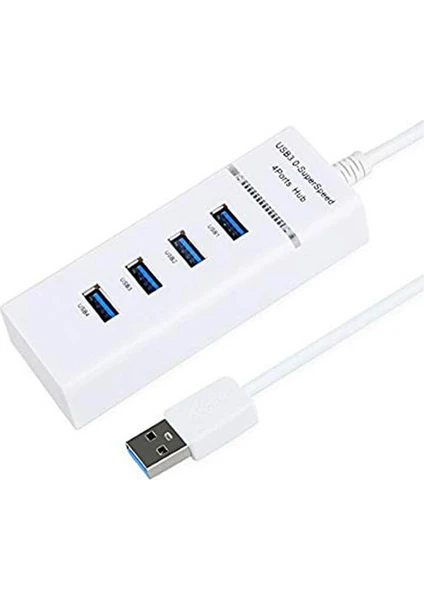 4 Port USB 3.0 Hub - USB Çoklayıcı 5gbps Chipli Versiyon