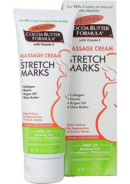 Cocoa Butter Massage Cream Stretch Marks 125 Gr