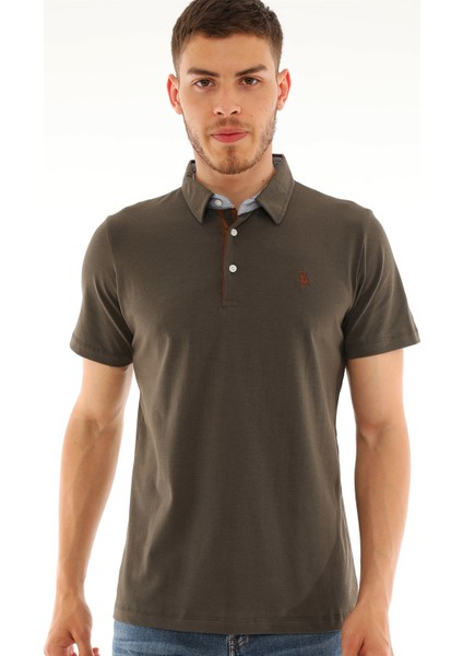 T8582 Dewberry Erkek T-Shirt-Haki fırsatları