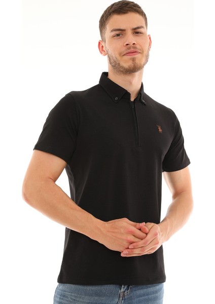 T8583 Dewberry Erkek T-Shirt-Siyah fırsatları