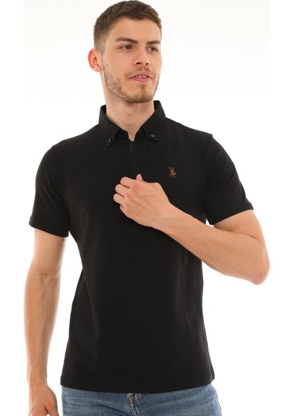 T8583 Dewberry Erkek T-Shirt-Siyah indirimleri