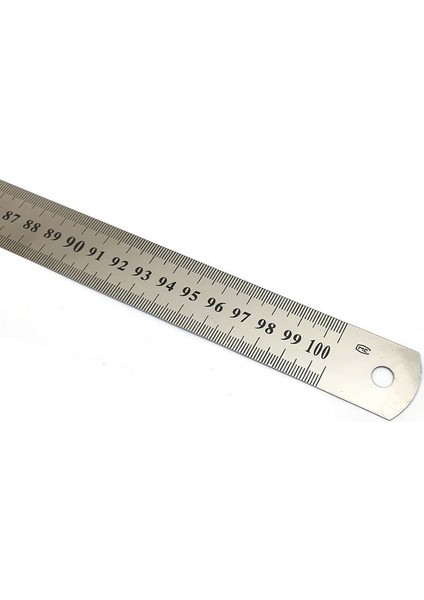 Metal Cetvel 1 M- Gri