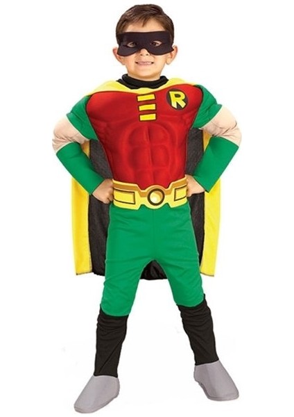Teen Titan Robin Kostümü Kaslı