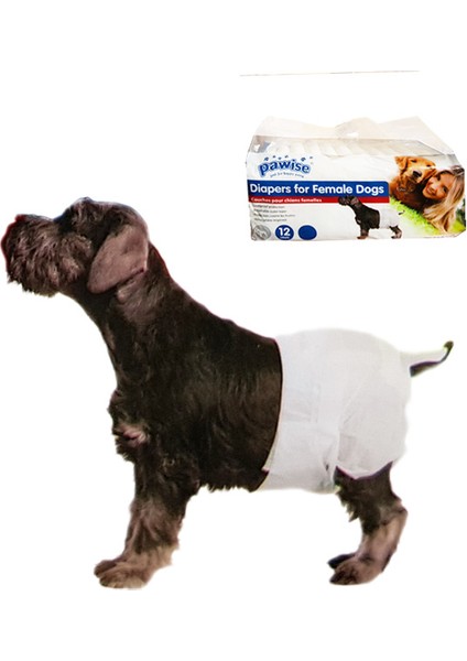 Köpek Alt Bağlama Bezi L Boy 12 Adet