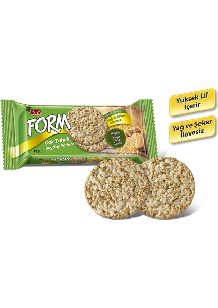 Form Çok Tahıllı Buğday Patlağı 41 g x 12 Adet