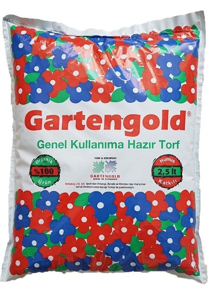 Organik Genel Kullanım Torfu 2.5 Litre