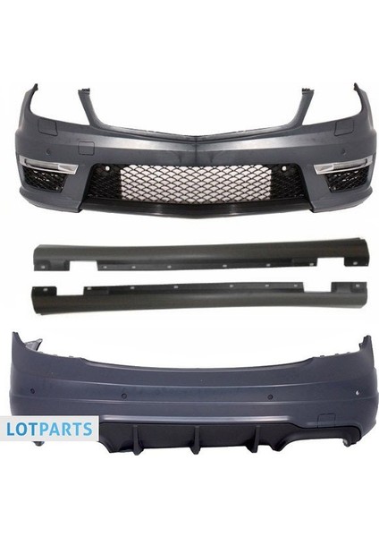 Mercedes w204 C63 amg body kit tampon seti 2011 / 2014