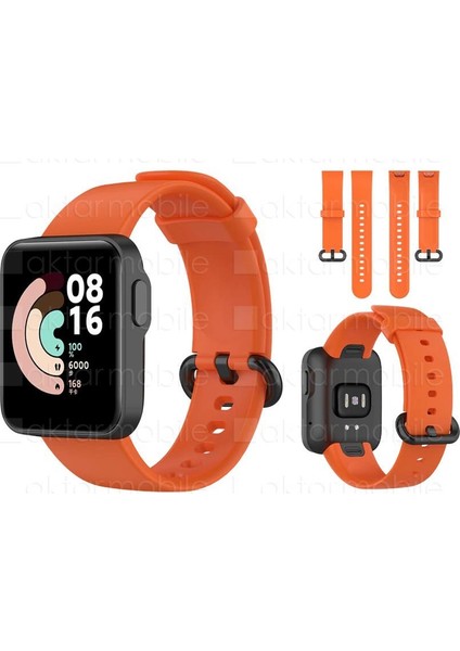 Mi Watch Lite Watch Silikon Kordon Premium Spor Kayış - 10 Renk