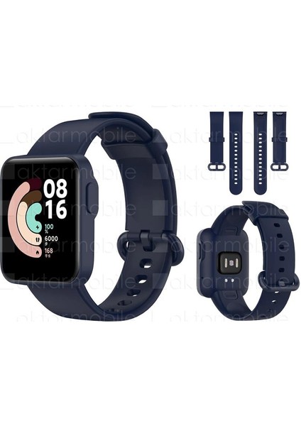 Mi Watch Lite Watch Silikon Kordon Premium Spor Kayış - 10 Renk modelleri