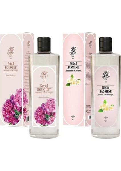 Kolonya Bouquet 270 ml + Jasmine 270 ml
