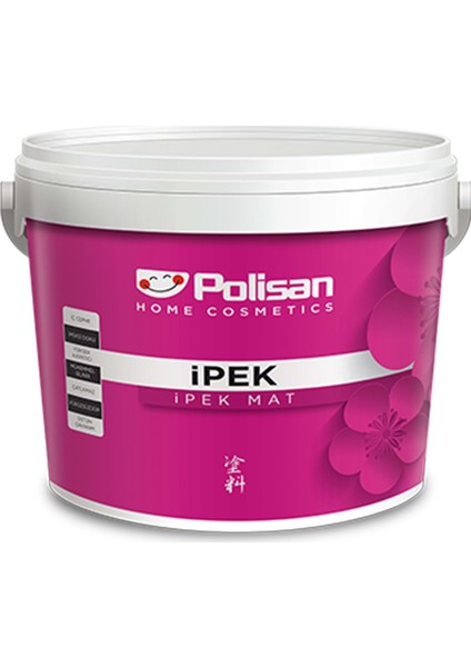 Ipek Mat Silikonlu Iç Cephe Boya - 1670-TATLI Şampanya Cİ-6384 - 2,5 Lt