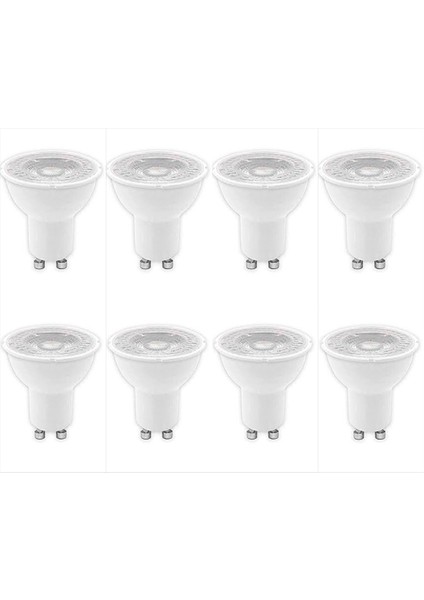 5W GU10 3000K Tungsram LED Çanak Ampul(8li Paket)