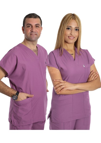 302-FLEXCOOL Doktor/hemşire Forması Nöbet Takımı Unisex