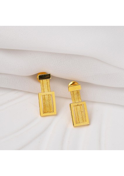 Klasik Toka Trabzon Hasır Altın Küpe modelleri