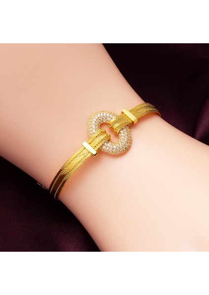 Oval Halka Trabzon Hasır Altın Bileklik fiyatları