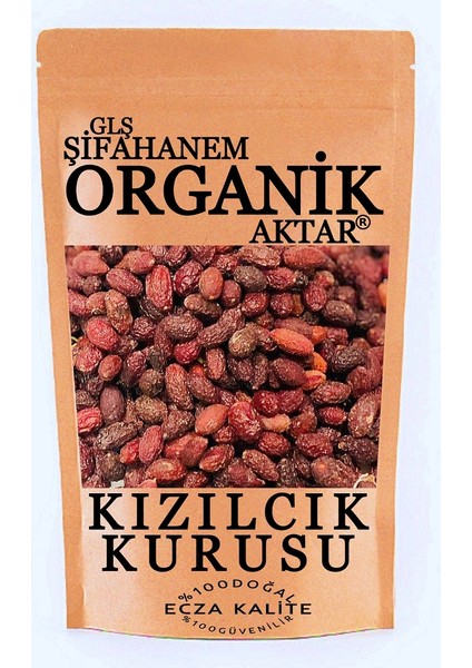 GLŞ Şifahanem Organik Aktar Kızılcık Kurusu 250 gr