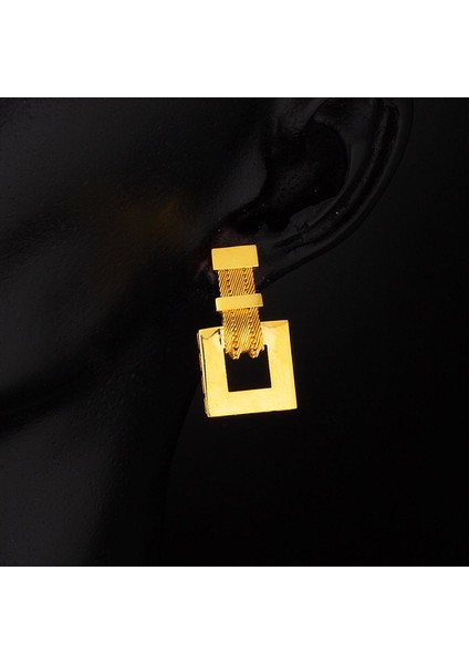 Taşsız Tokalı Altın Trabzon Hasır Küpe fiyatları