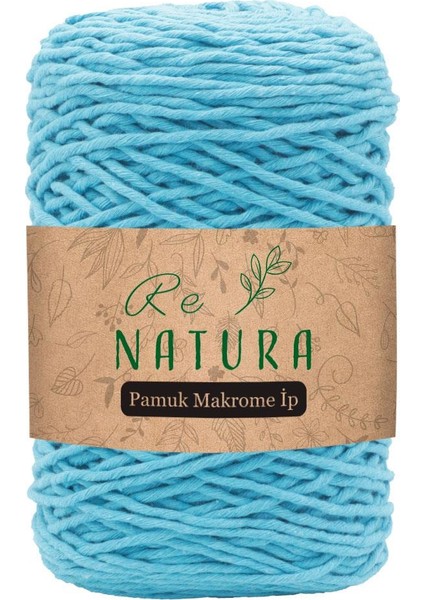 Turkuaz 2mm Pamuk Makrome Ip