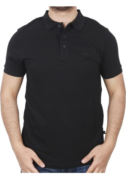 Stark Erkek Siyah Polo Tişört