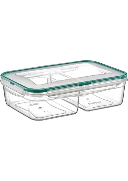 Fresh Box 2 Bölmeli Saklama Kabı 1+1 Lt (LC-525)