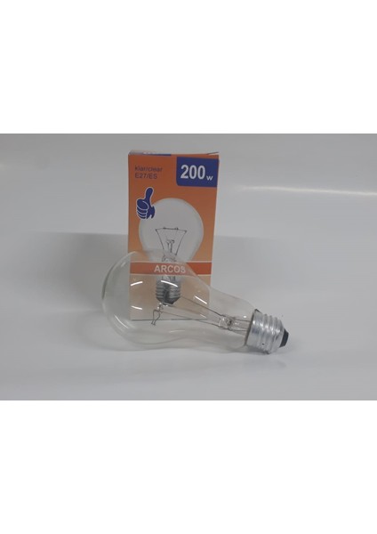 200 W Flamanlı Normal Ampul