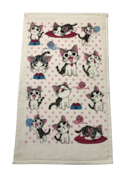 3'lü Mutfak Havlusu, 30 x 50 cm. Mutfak Havlusu Kedi