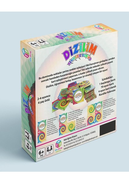 Hobi Dizilim Renklerle Domino HED-240
