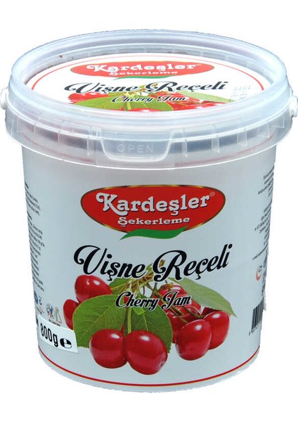 Kardeşler Vişne Reçeli Kova 800 gr