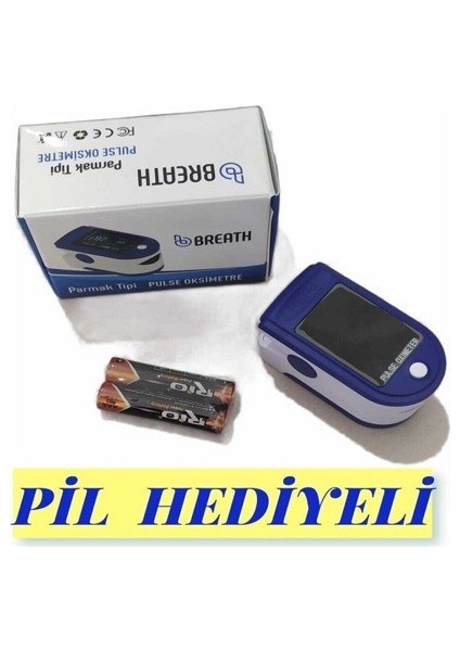 Oksimetre Parmak Tipi Nabız Oksijen Ölçer