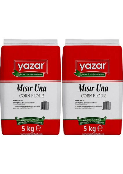 Mısır Unu 5 kg x 2 Paket