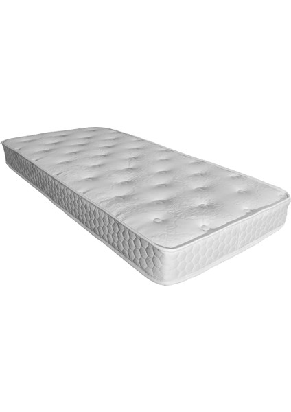 Tek Kişilik 70X130X10 Sünger Yaysız Desenli Havlu Kumaş Kapitone Yatak